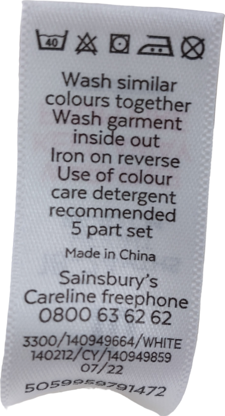 TU White Koala Print Long Sleeve Vest 18-24 Months