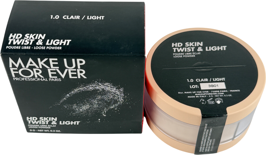 Makeup for ever Hd Skin Twist & Light Loose Powder 1 Clair Light 8g