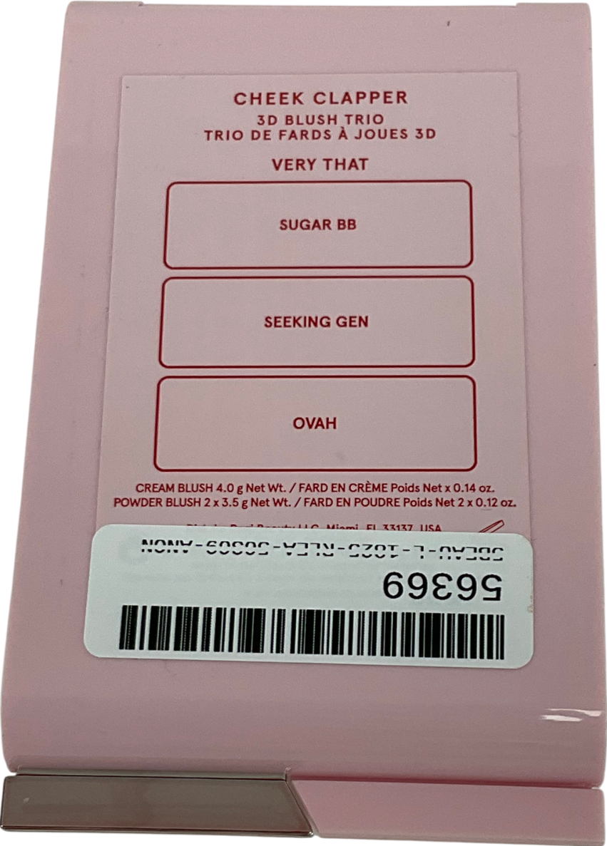 0/s Cheek Clapper 3d Blush Trio Palette Very That 2x3.5g