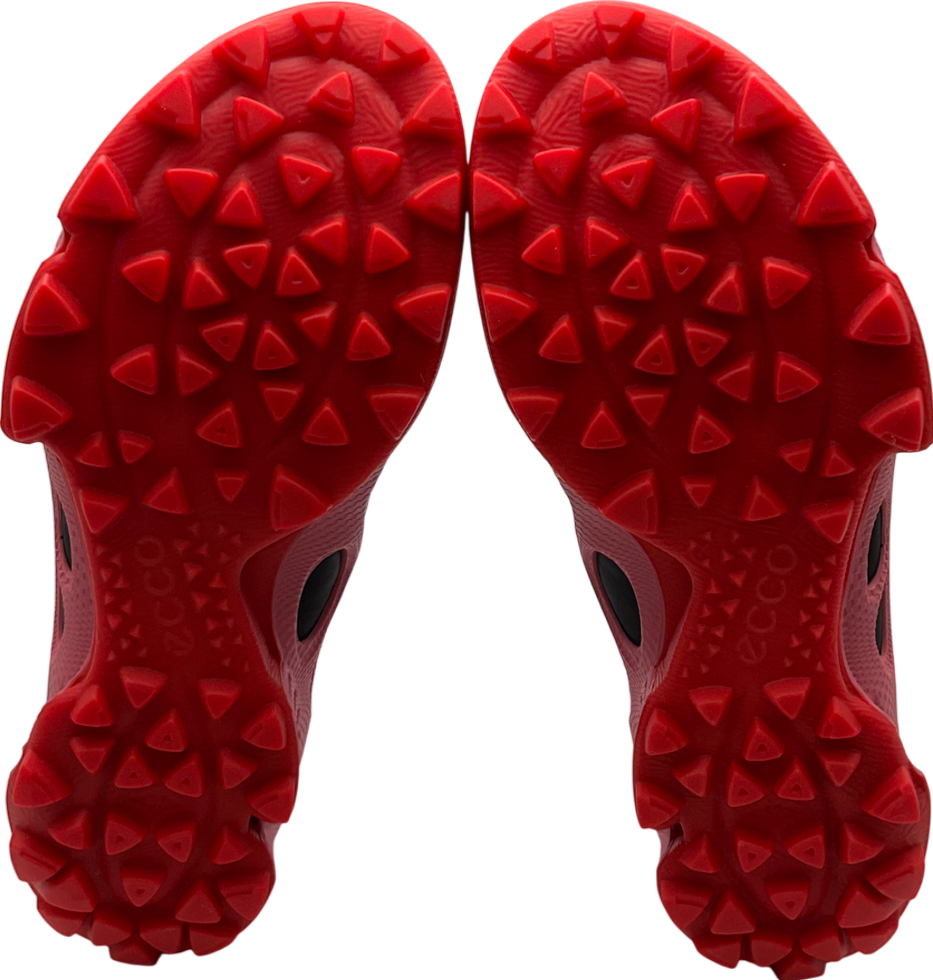 ecco Blue Boom C-trail W Leather High Top Trainer UK 4 EU 37 👠