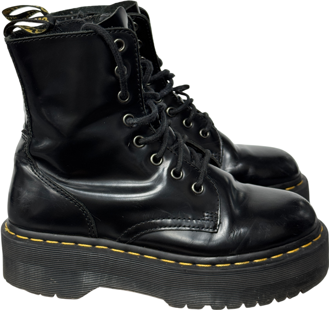Dr Martens Black Leather 8-hole Boots UK 5 EU 38 👠