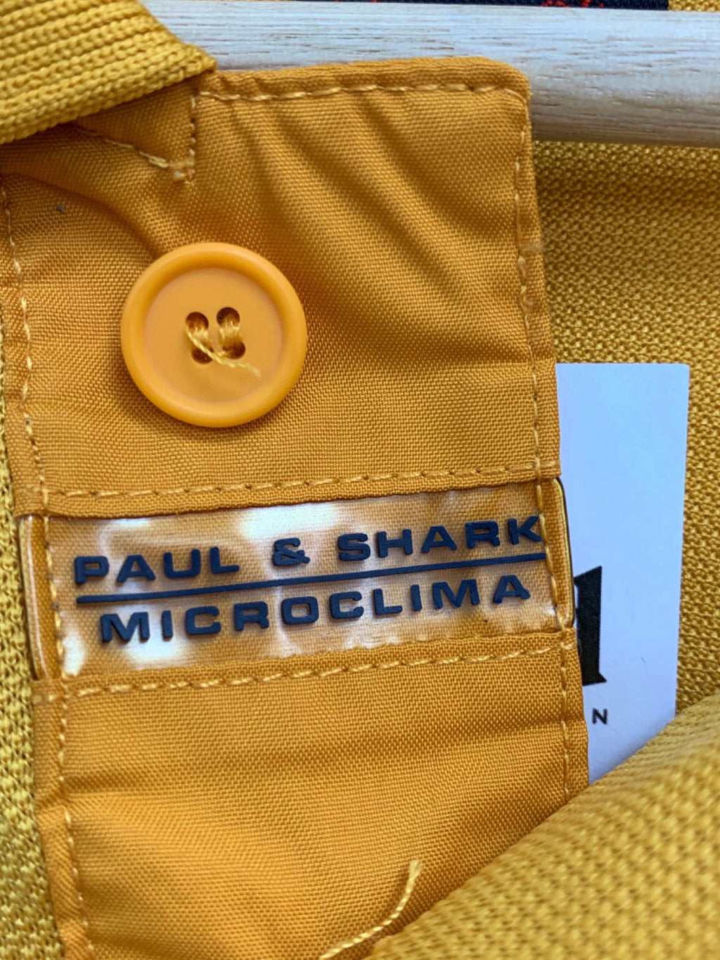 Paul & Shark Yellow Microclima Polo Shirt UK L
