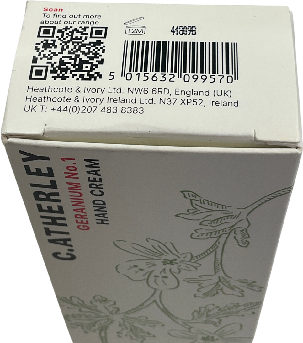 C.Atherley Geranium No.1 Hand Cream 75ml