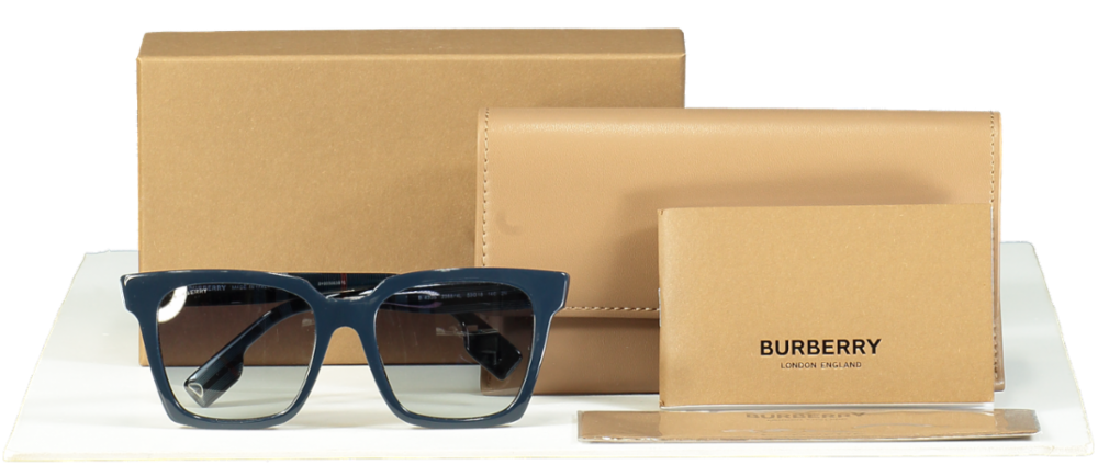 Burberry BE 4335 Maple 39884L Blue Sunglasses in Case & Box