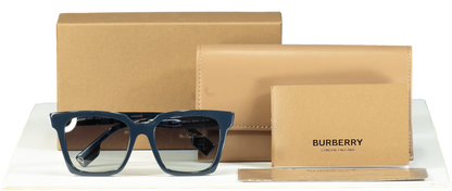 Burberry BE 4335 Maple 39884L Blue Sunglasses in Case & Box