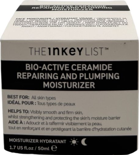 The Inkey List Bio Active Ceramide Repairing And Plumping Moisturiser Universal 50ml