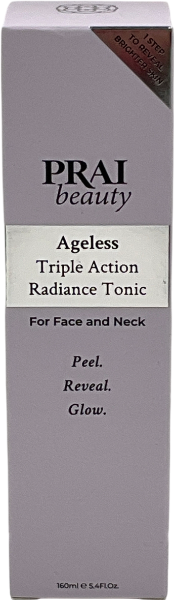 prai Beauty Ageless Triple Action Radiance Tonic For Face & Neck 160ml