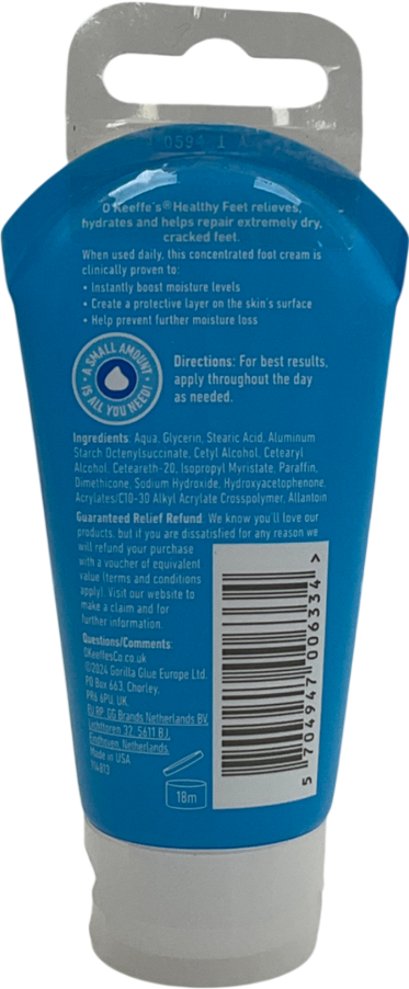 O'KEEFFES Healthy Feet Foot Cream 58ml