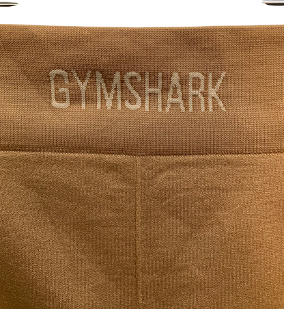 gymshark Beige Seamless Shorts UK S