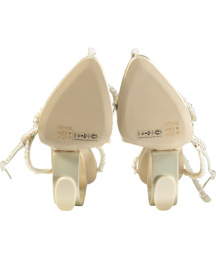 Cult Gaia Cream Novah Sandal UK 5 EU 38 👠