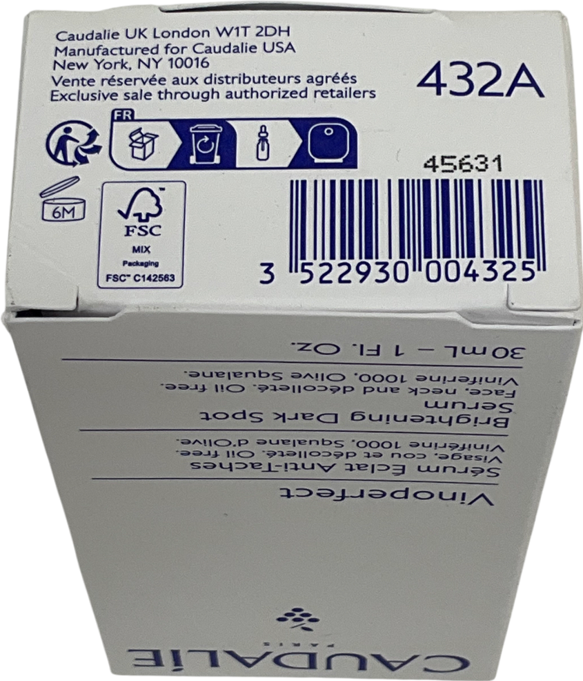 Caudalie Vinoperfect Brightening Dark Spot Serum 30ml