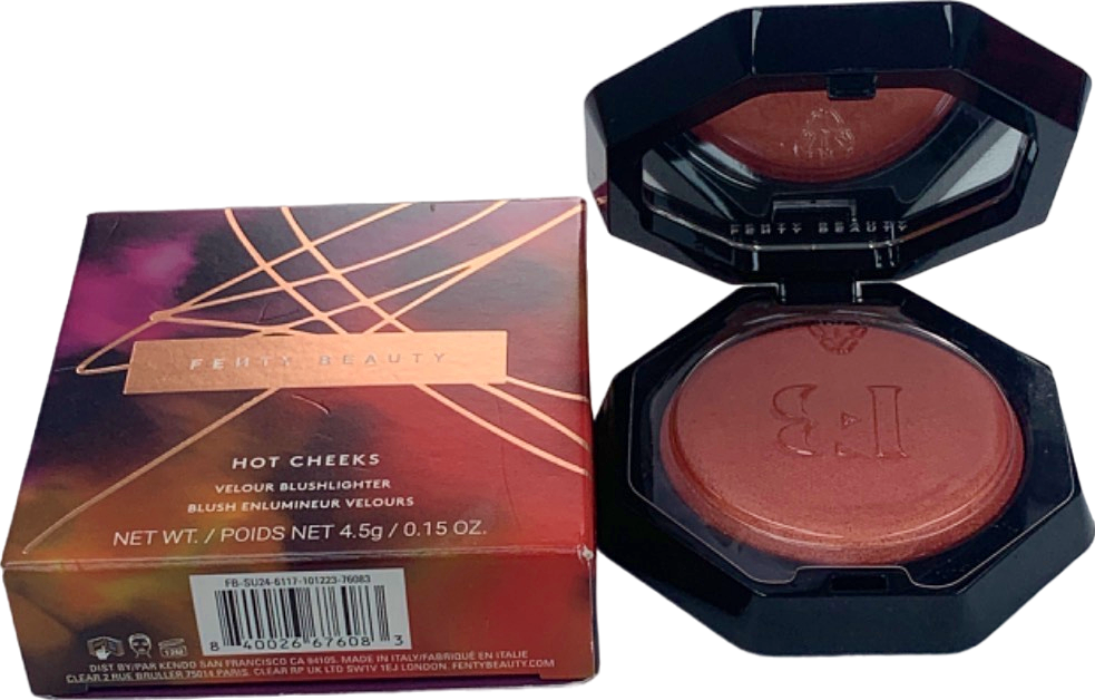 Fenty Beauty Hot Cheeks Velour Blushlighter Juicy Peach 4.5g
