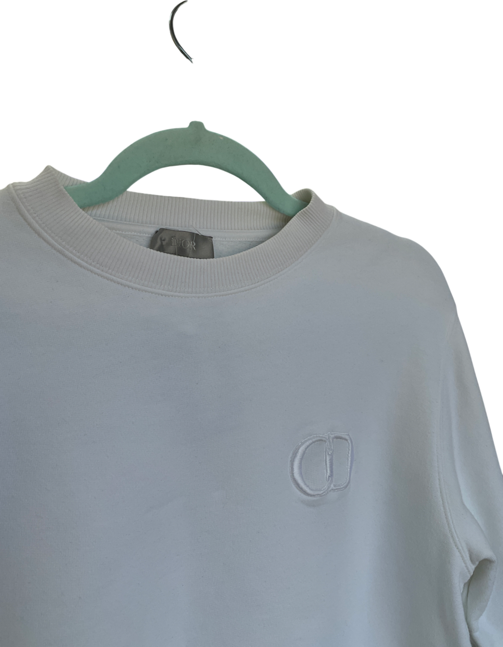 Dior White Icon Sweatshirt UK S