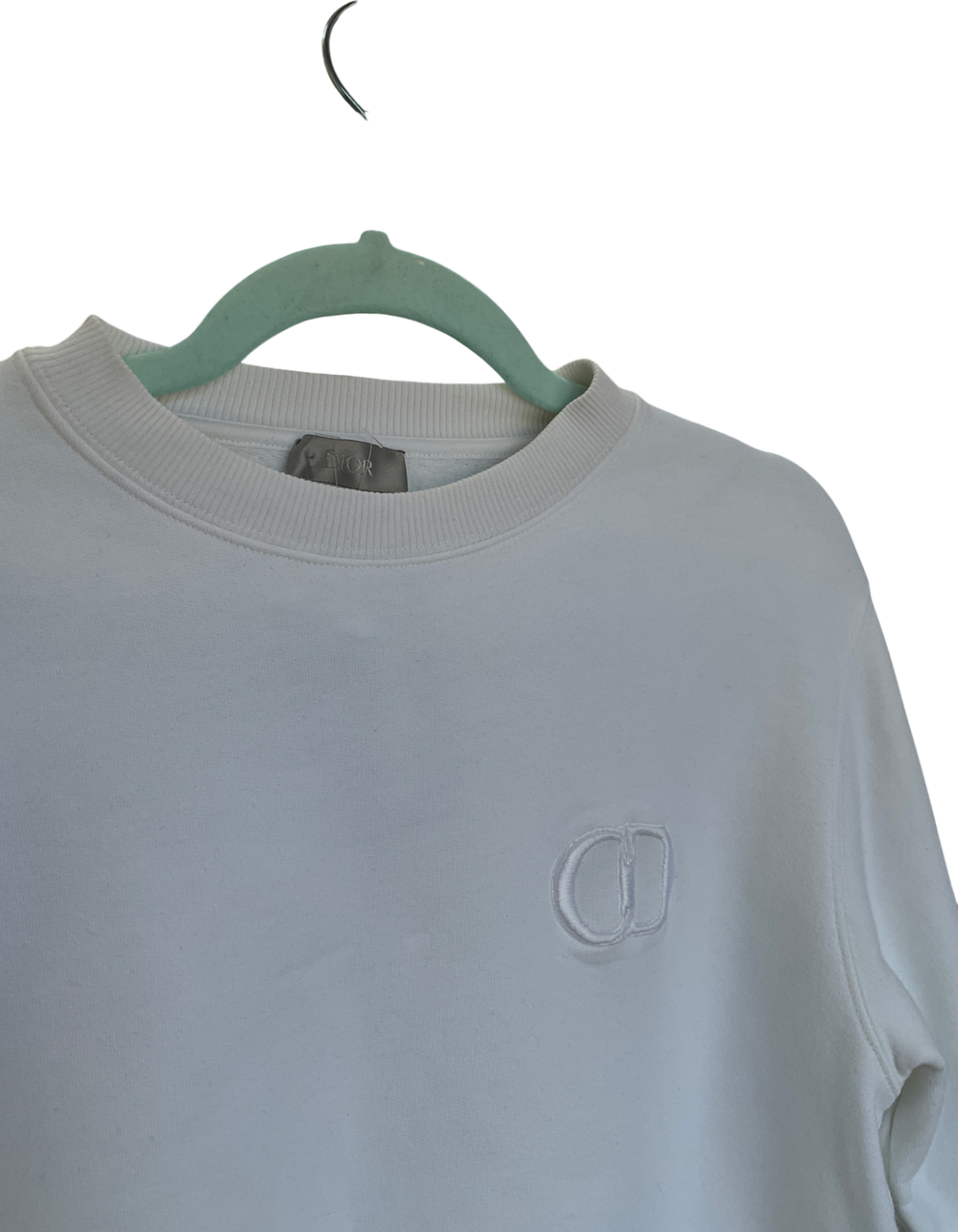 Dior White Icon Sweatshirt UK S