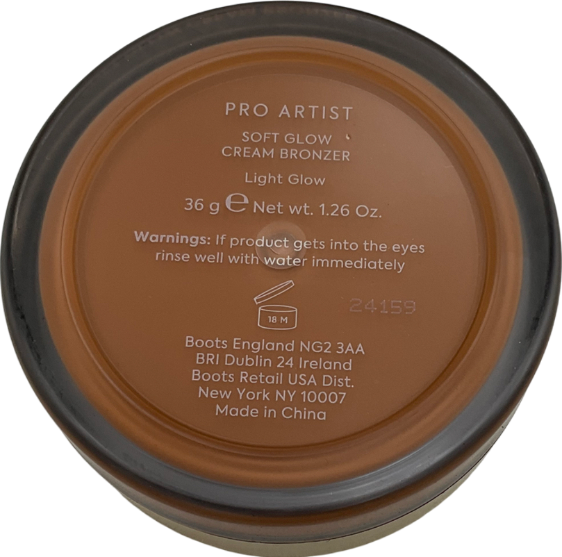 No7 Pro Artist Soft Glow Cream Bronzer Light Glow 36g
