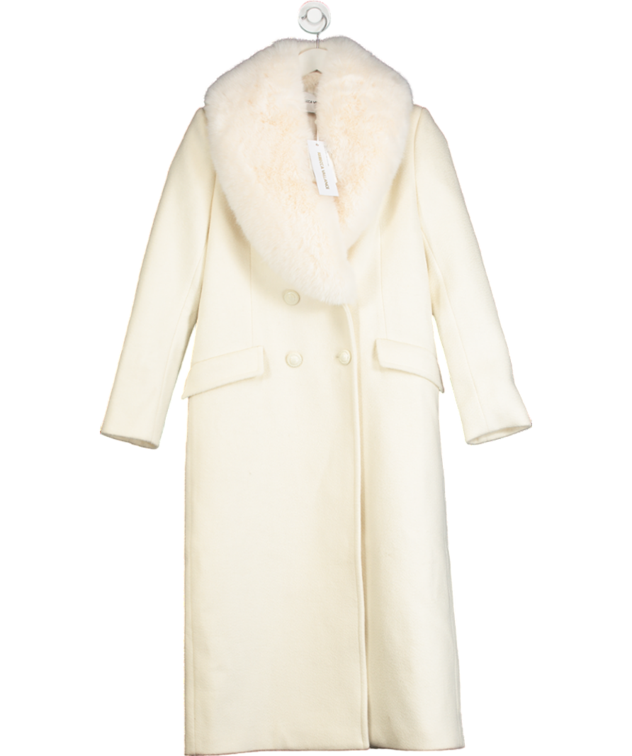 Rebecca Vallance White Biera Coat UK 8