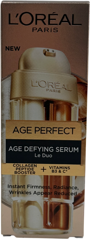 L'Oreal Age Perfect Serum Le Duo With Collagen Peptides 30ml