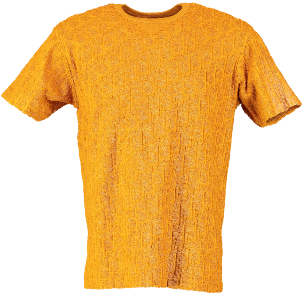 Brown Dior Oblique Relaxed-fit T-shirt UK S
