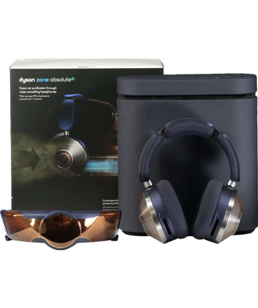 Dyson Blue Zone Noise-cancelling Headphones With Air Purifier