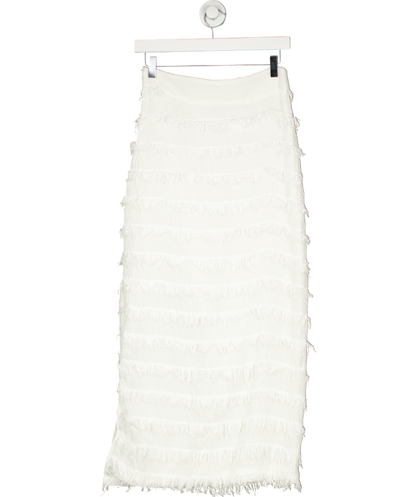 Jan & Nova White Long Skirt UK S