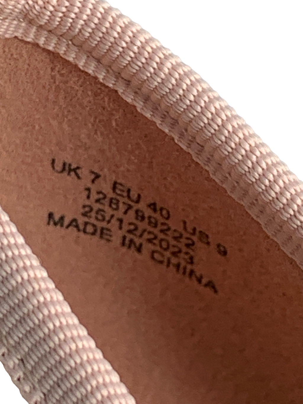 ASOS Pink Steffie Bow Detail Mid Block Heeled Shoes In Blush Satin UK 7 EU 40 👠