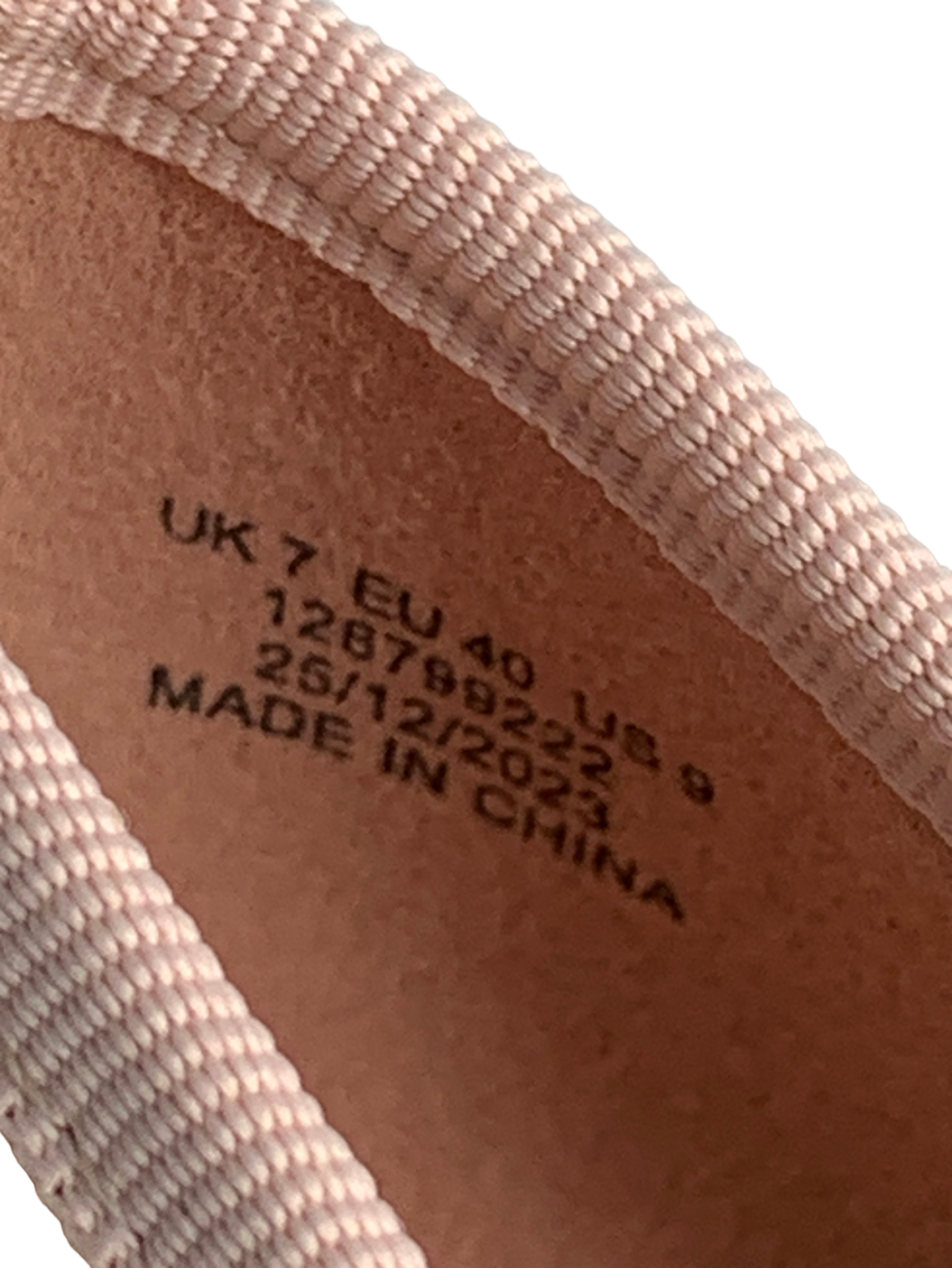 ASOS Pink Steffie Bow Detail Mid Block Heeled Shoes In Blush Satin UK 7 EU 40 👠