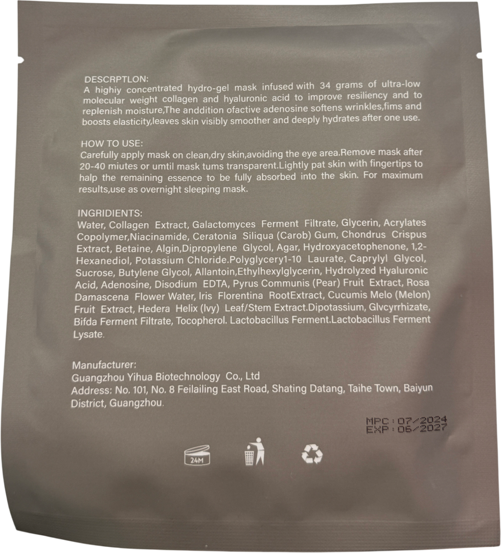 UTOGRU Bio-collagen Real Deep Mask 37g