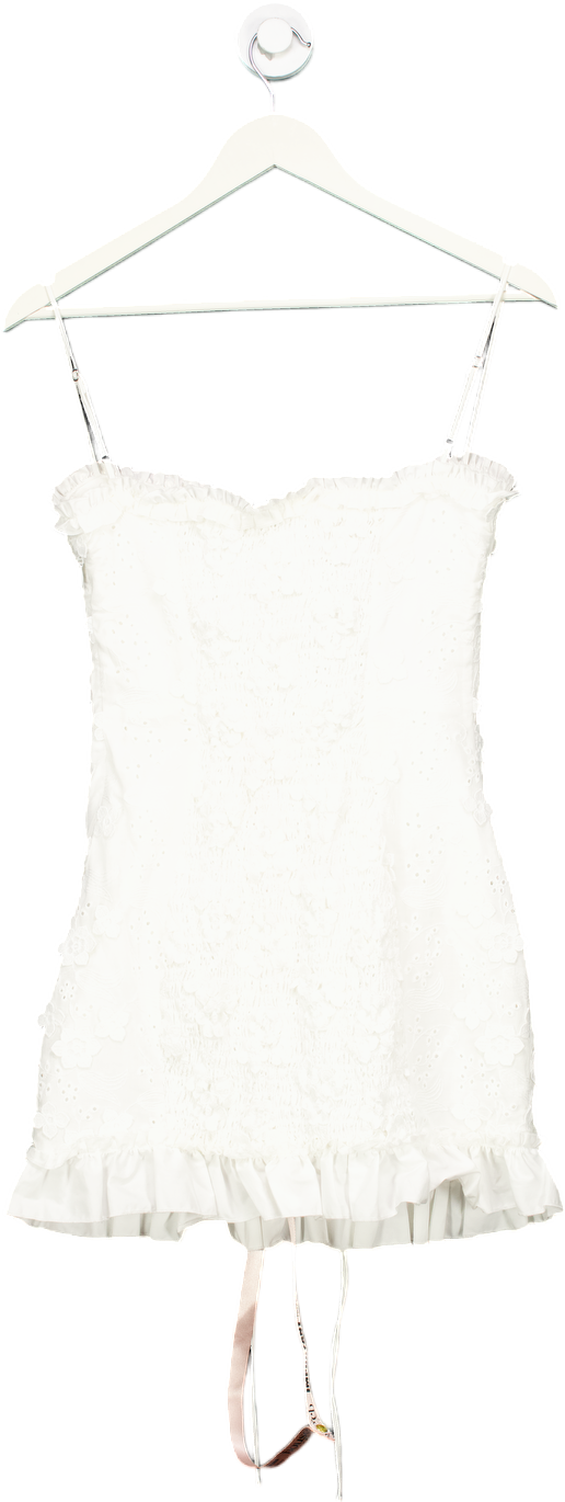 House of CB White Marlene Dress UK S