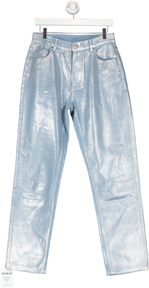 Cras Blue Sigrdcras Pants Shimmer UK 10