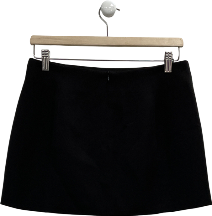 I saw it first Black Boxy Mini Skirt UK 12