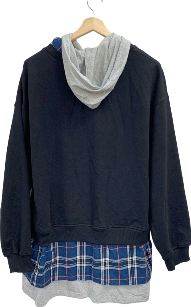 Project G/R Black University Seoul Hoodie UK XL