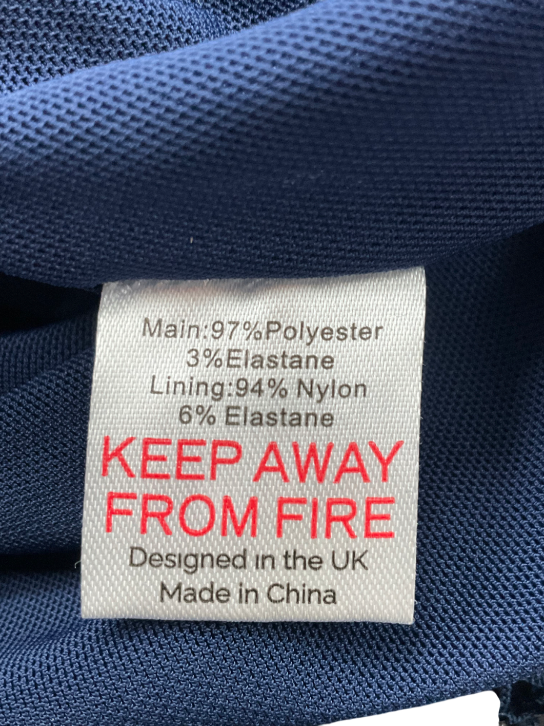 SLA the label Blue Drew Diamante Skirt UK M