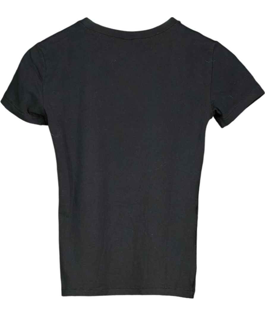 SKIMS Black New Vintage T-shirt UK S