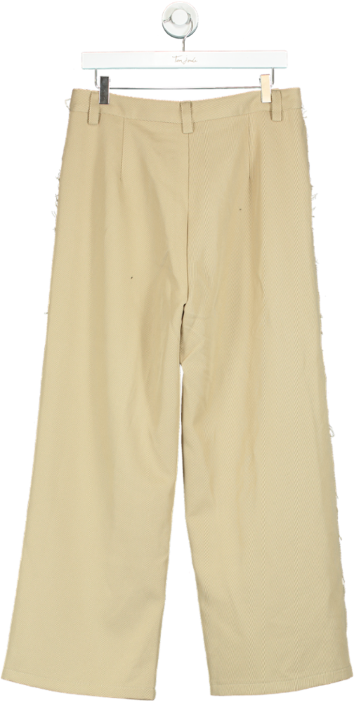 Reclaimed Vintage Beige High Waist Trousers UK W32