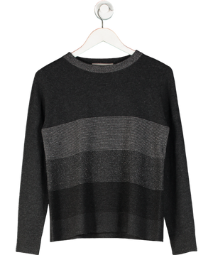 D Exterior Grey Cashmere Sparkle Jumper UK S
