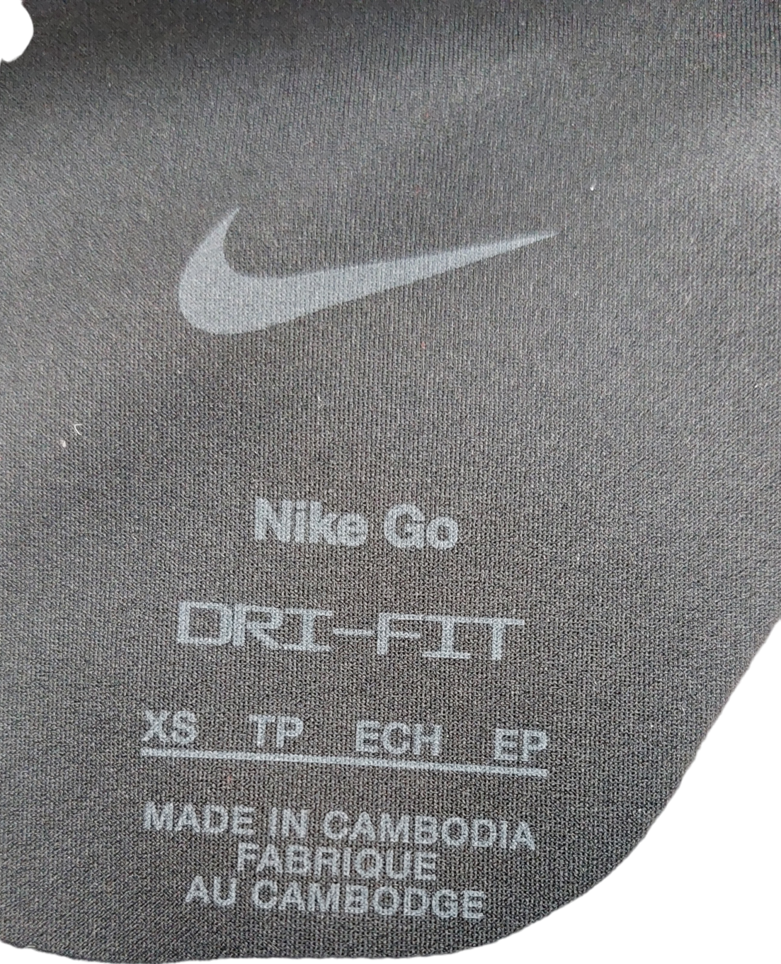 Nike Black Firm Support Dri Fit Leggings UK XS