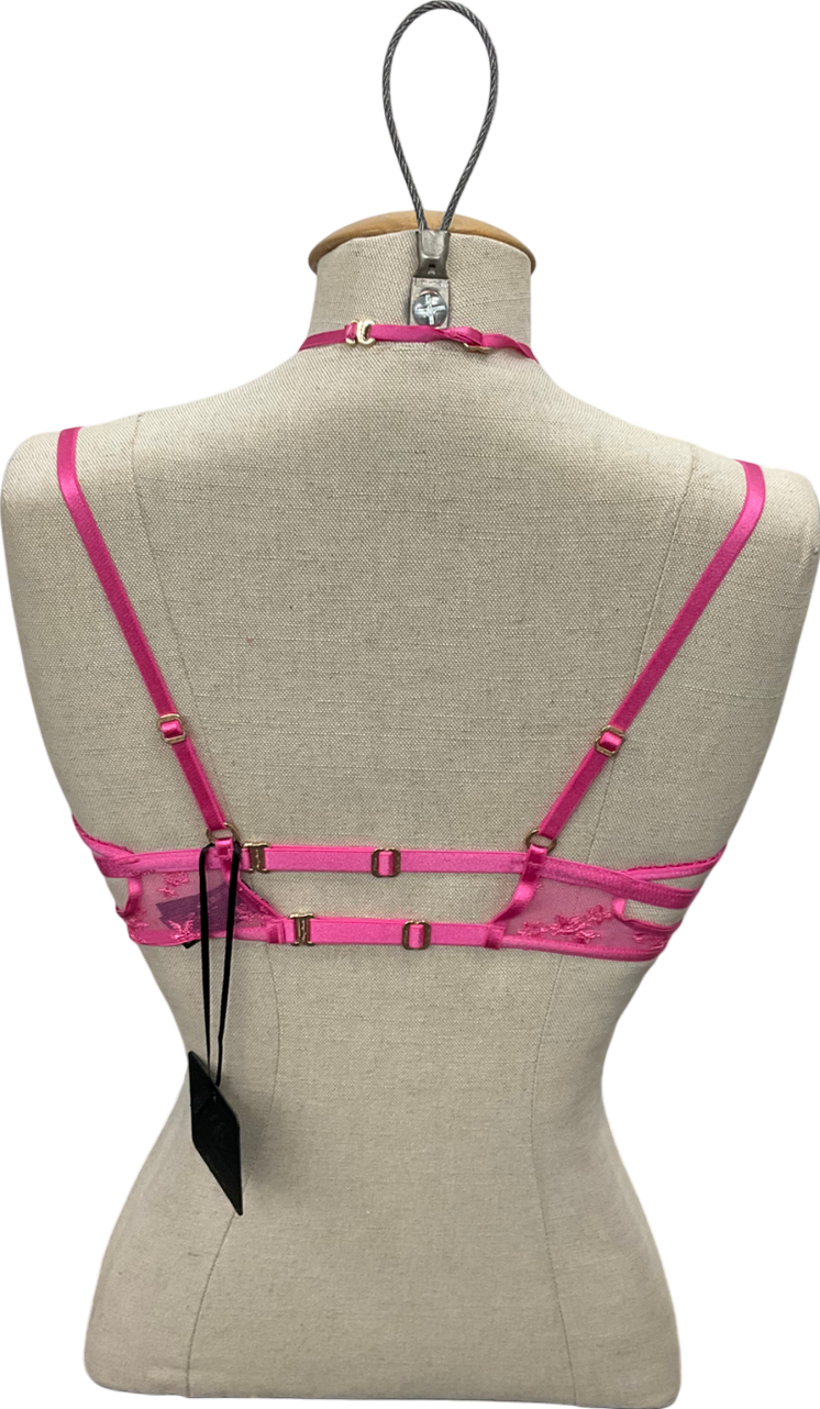 Honey Birdette Pink Meika Bralette UK S