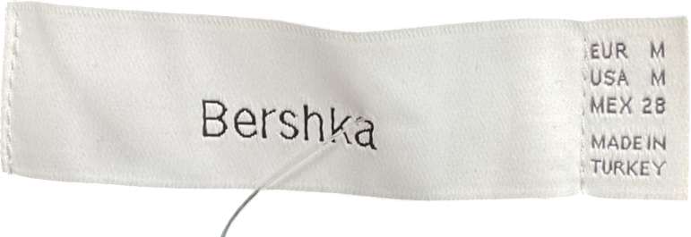 Bershka Black Strapless Blazer Top UK M