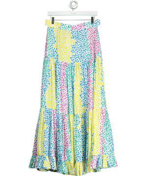paolita Multicoloured Bora Bora Button Maxi Skirt UK M