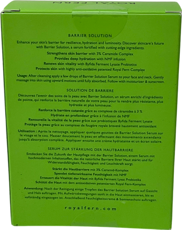 royal fern Barrier Solution 30ml