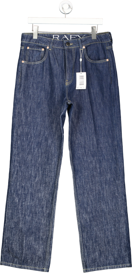Raey IndIgo Blue Organic Cotton Wide-leg Jeans W31