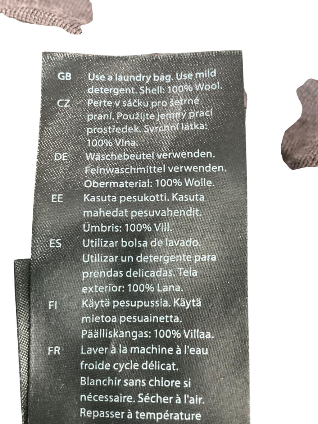 cos Brown Crew Neck Merino Wool Top UK XS