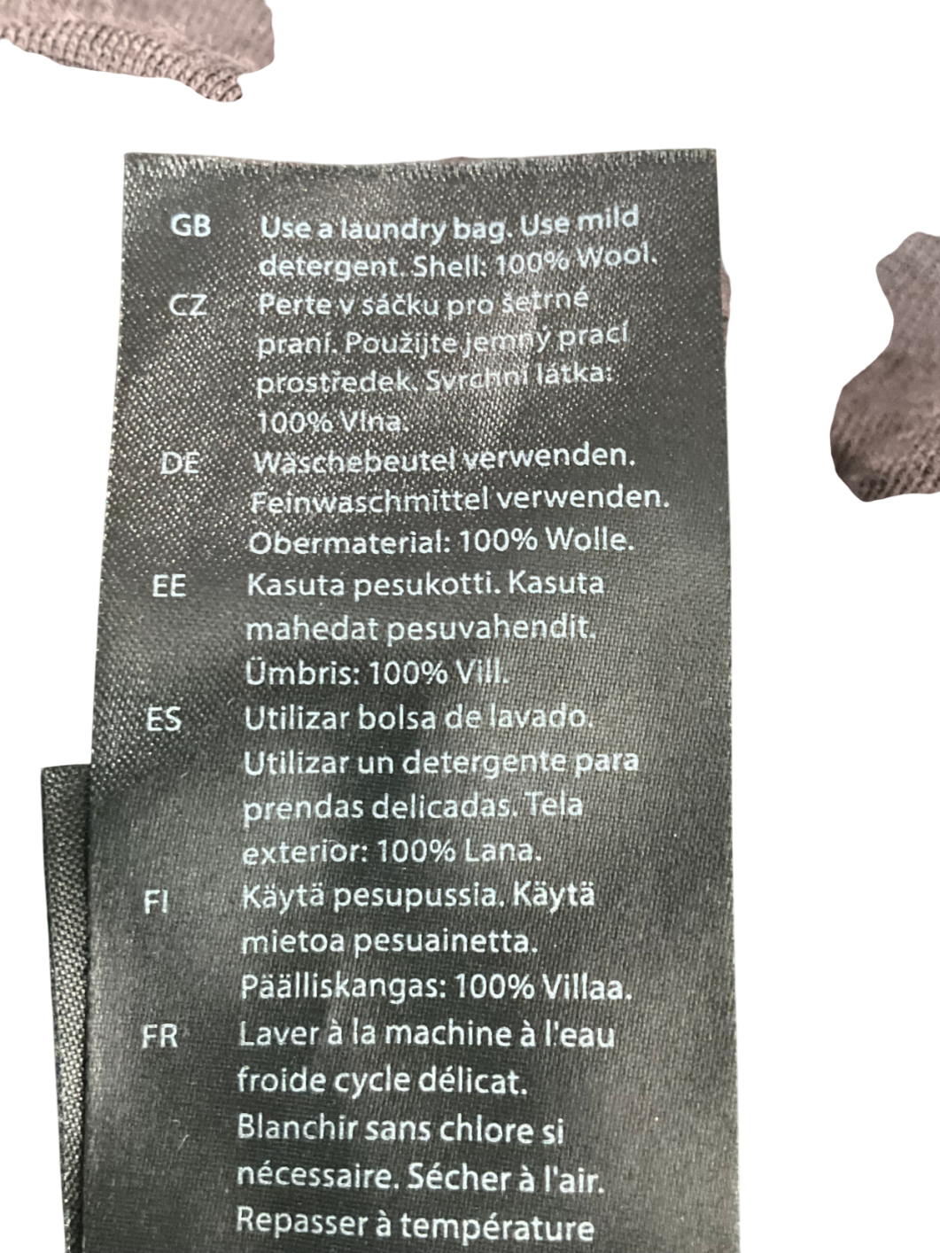 cos Brown Crew Neck Merino Wool Top UK XS