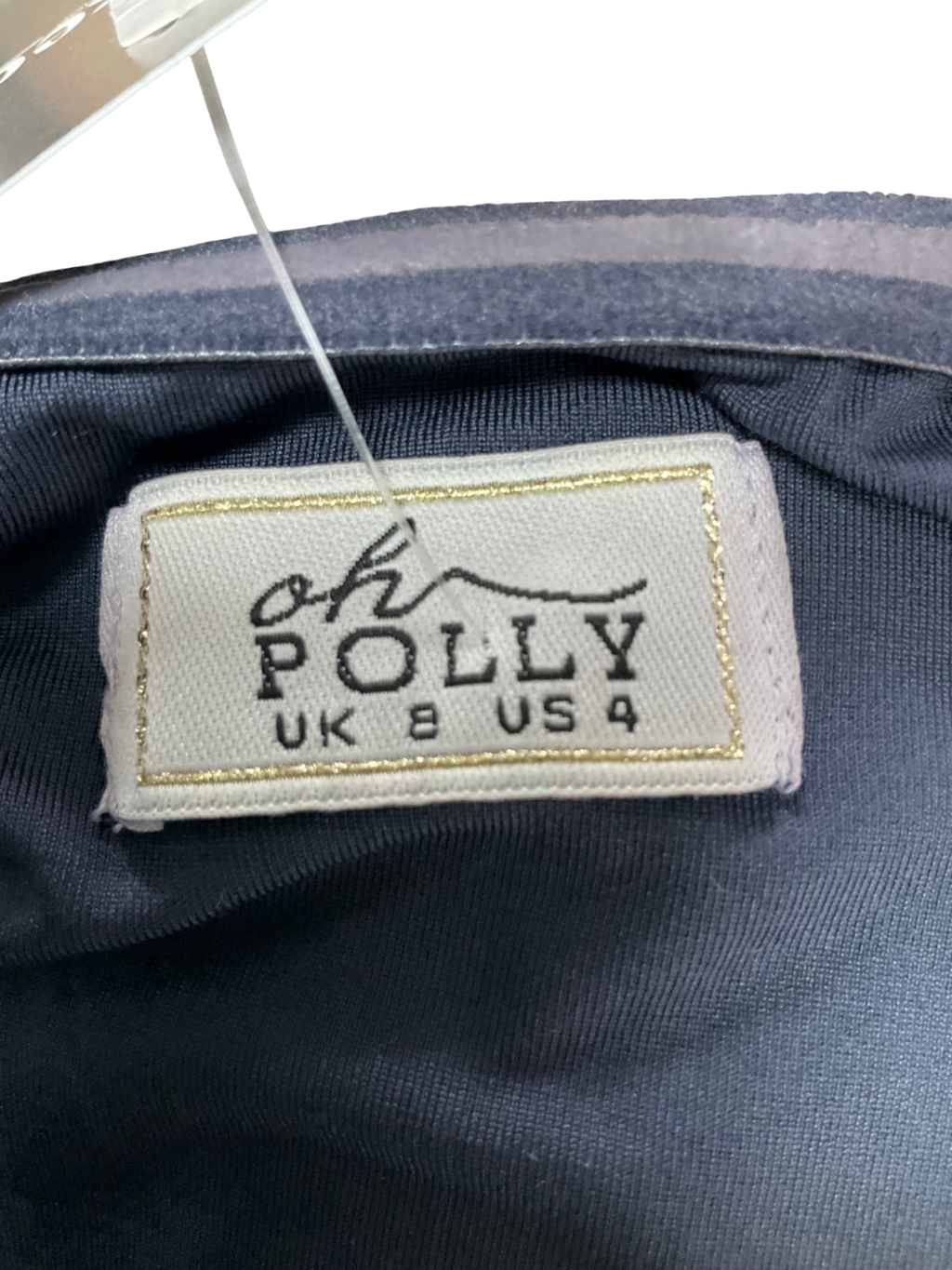 Oh Polly Grey Ruched Long Sleeve Mini Dress UK 8