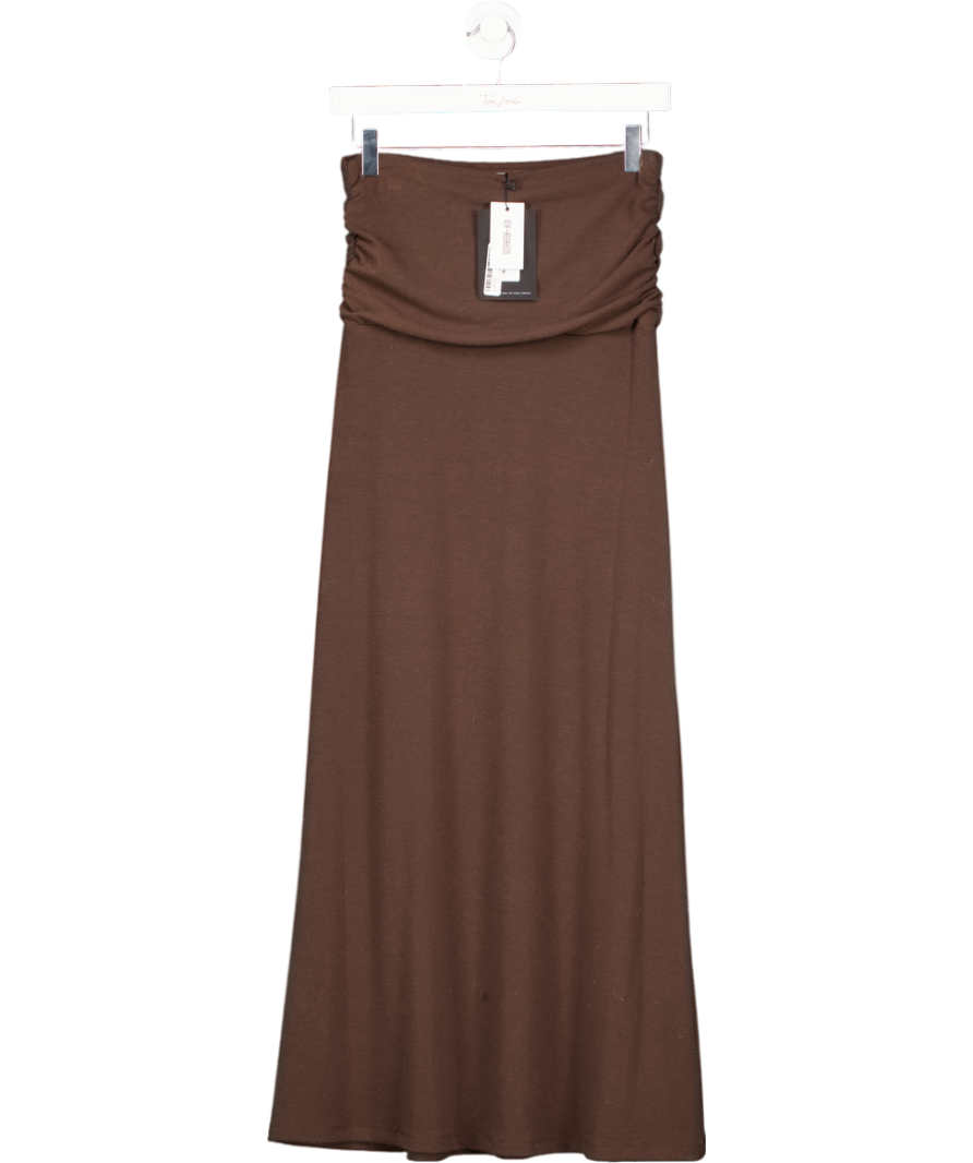 4th & Reckless Brown Elousia Skirt UK 8