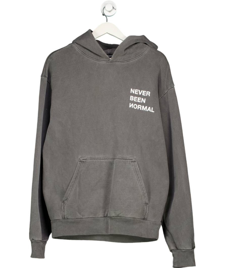 Bananas monkey Grey Never Been Normal Hoodie UK M