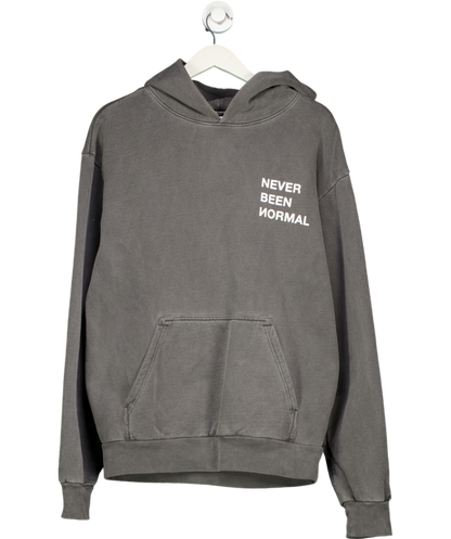 Bananas monkey Grey Never Been Normal Hoodie UK M