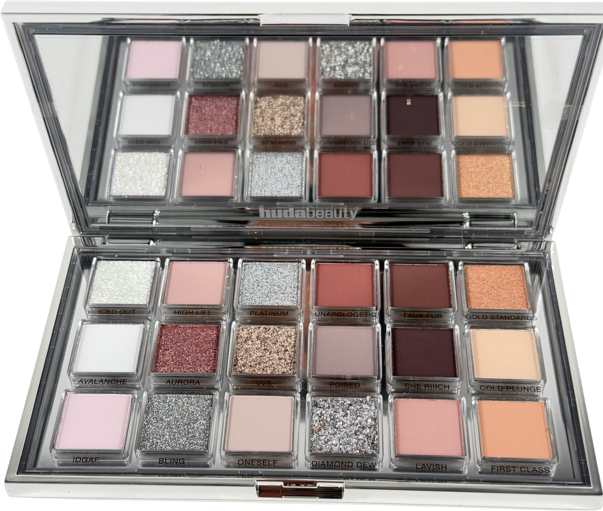 Huda Beauty Icy Nude Eyeshadow Palette Icy Nude 16.1g