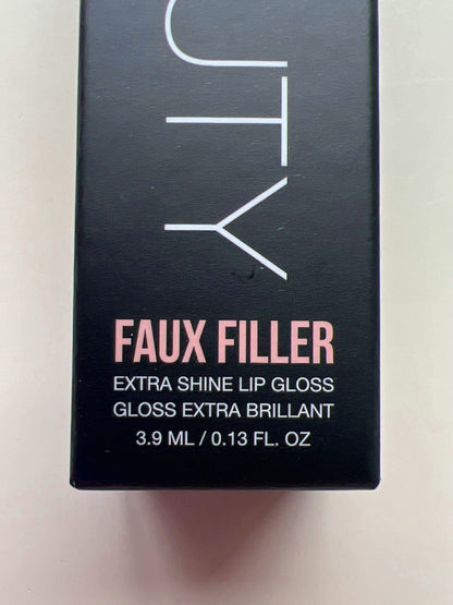 HUDA BEAUTY Faux Filler Extra Shine Lip Gloss Glassy 3.9 ml