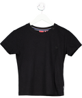Superdry Black Boxy Fit Tshirt UK 8